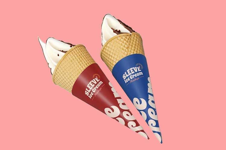 Ice cream cone sleevs Uk