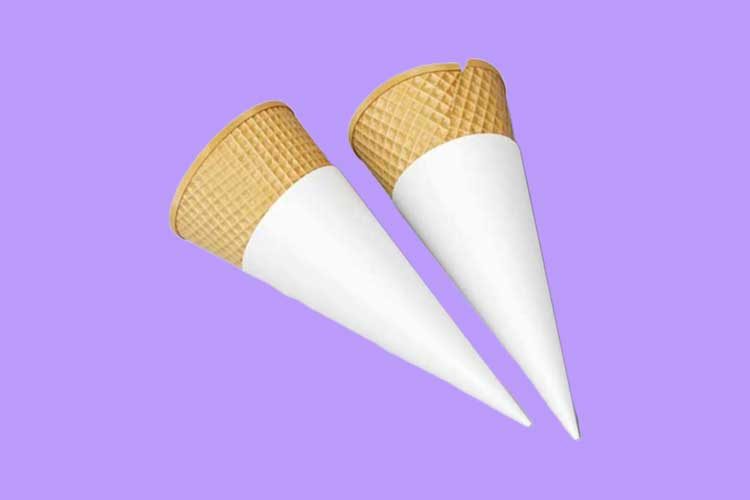 Ice cream cone sleevs